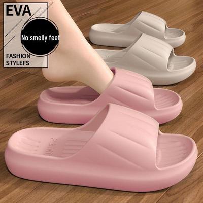 נעלי בית קיץ לגברים: סנדלי אמבטיה EVA עמידים לבית ולמלון
