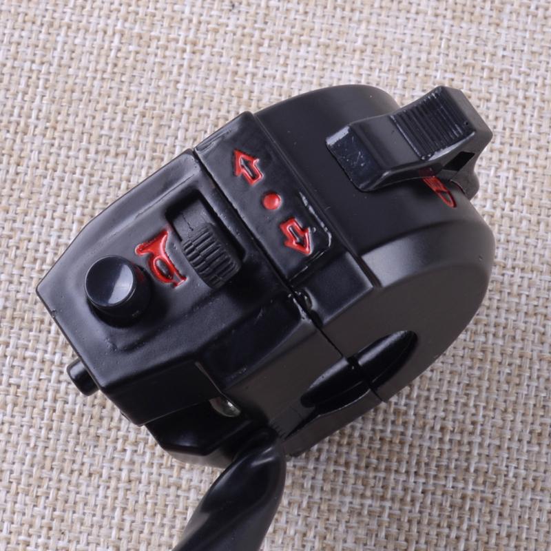 12V 8-Pin Motorcycle ATV Dirt Bike Left Handlebar Switch Turn Signal Light Horn Control Fit for Honda XL XR 250 400 650 XR600