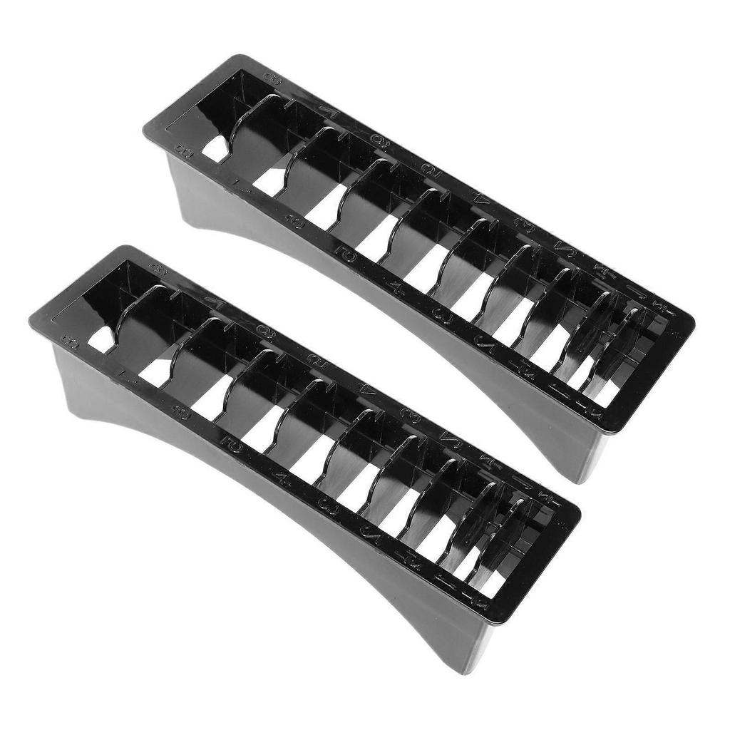 Sipeihong Barber Clipper Guard Organizer with Storage Box (2Pcs)