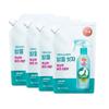 Cotton Foot Let's Wash Your Feet Foot Shampoo Refill Grapefruit 500ml X 4