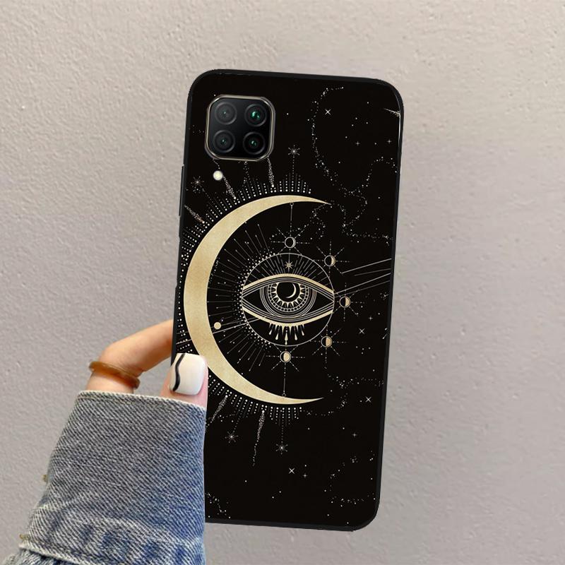 Fortune Telling Moon Stars Hands For Huawei Nova 10 9 SE 8i 11i 12i 12s Y60 Y61 Y70 Y90 Y72 Y73 Y91 P60 Pro P40 P30 Lite Case