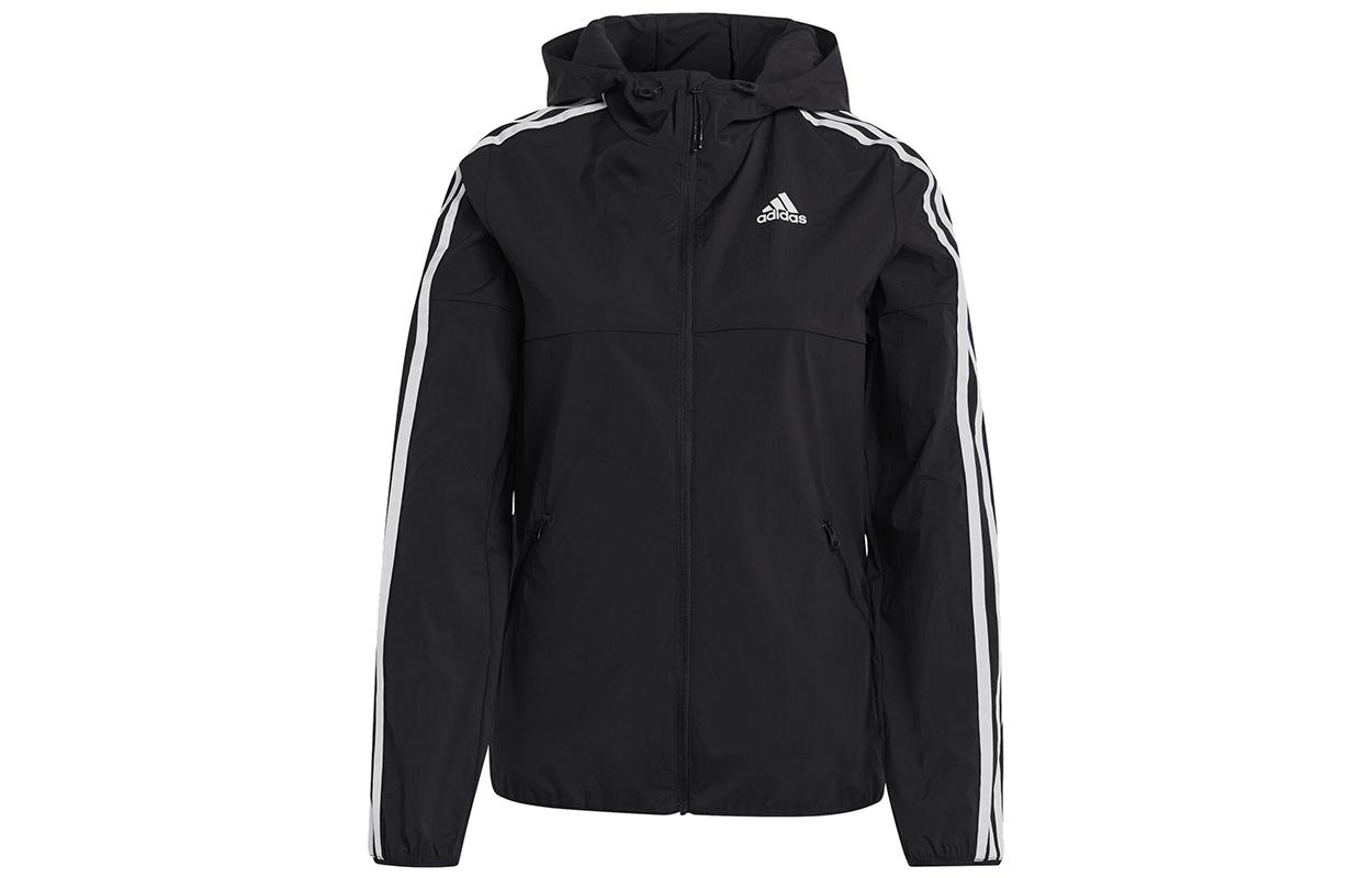 Adidas Windbreaker Jacket Fall Women s Black GQ0565 XXL