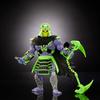 Masters of the Universe Origins Turtle Skeletor Posable Action Figure Toy with Teenage Mutant Ninja Motsu Crossover Accessories Grayskull's &