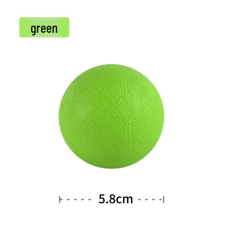 Yoga Fascia Massage Ball - Deep Muscle Relaxation for Foot, Shoulder, Neck & Solid Peanut Fitness Ball
