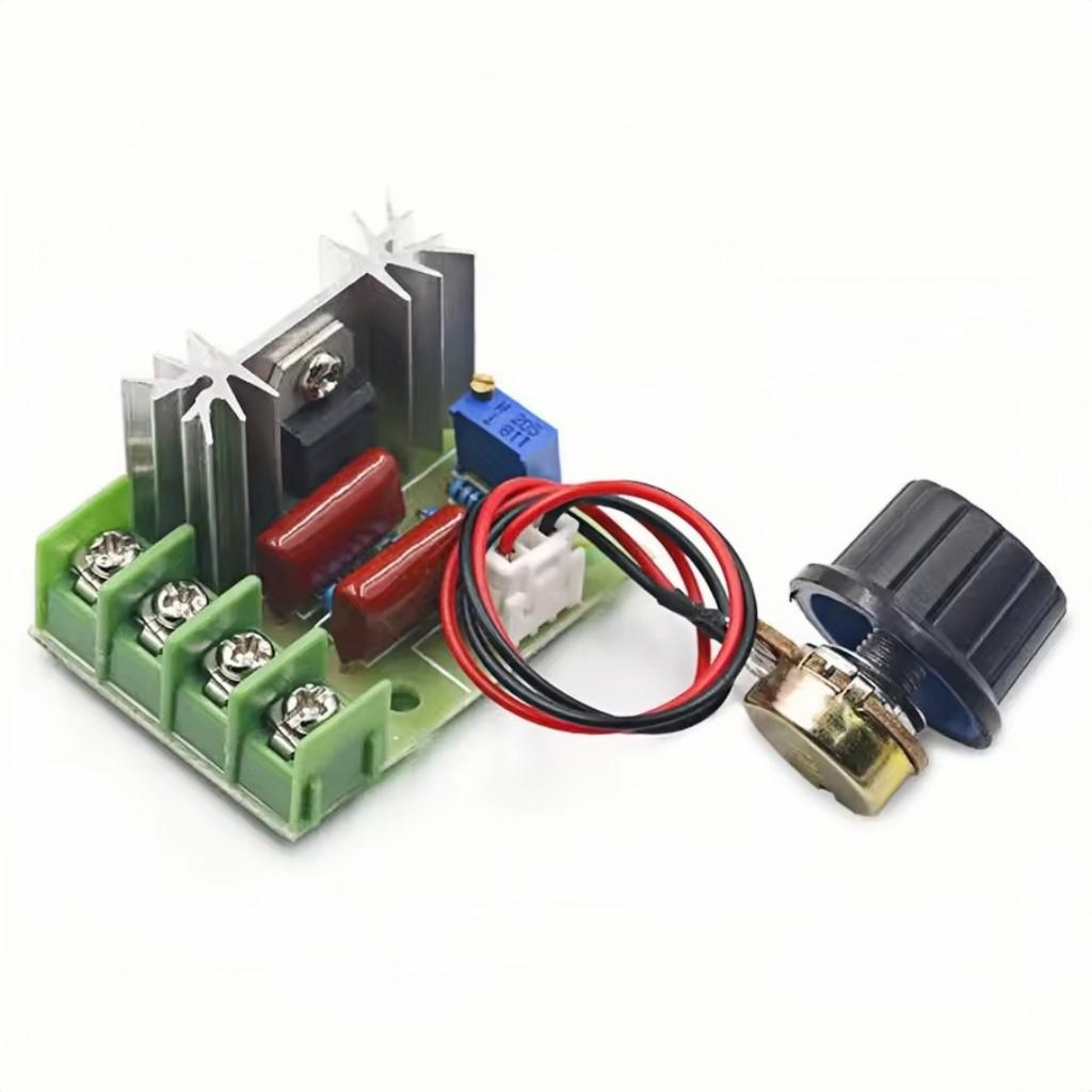 AC 220V 2000W SCR Voltage Regulator Dimming Dimmers Motor Speed Controller Thermostat Electronic Voltage Regulator Module