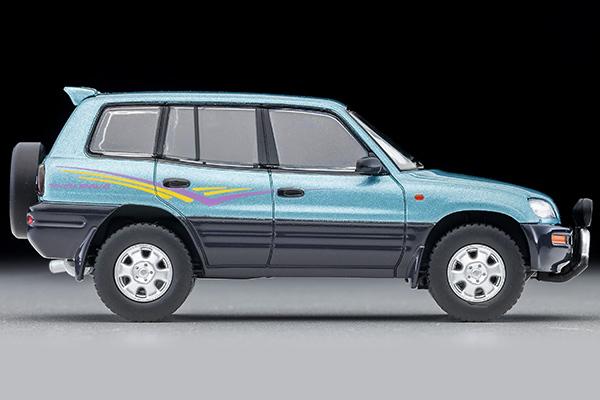 Tomica Toyota RAV4L V 1995 Model Limited Vintage Neo Tomytec (Light Blue/Gray) LV-N354b [1/64] [Time]
