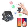 Mini Wireless CarPlay Adapter and Android Automatic Update by 2025 CarPlay Dongle 2-in-1 Converts Cables To Wireless Wireless CarPlay Adapter Plug
