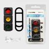 1Pc Bicycle Tail Light Night Usb Charging Outdoor Led Safety Warning Light Riding Mountain Bike Three-color Rear Light