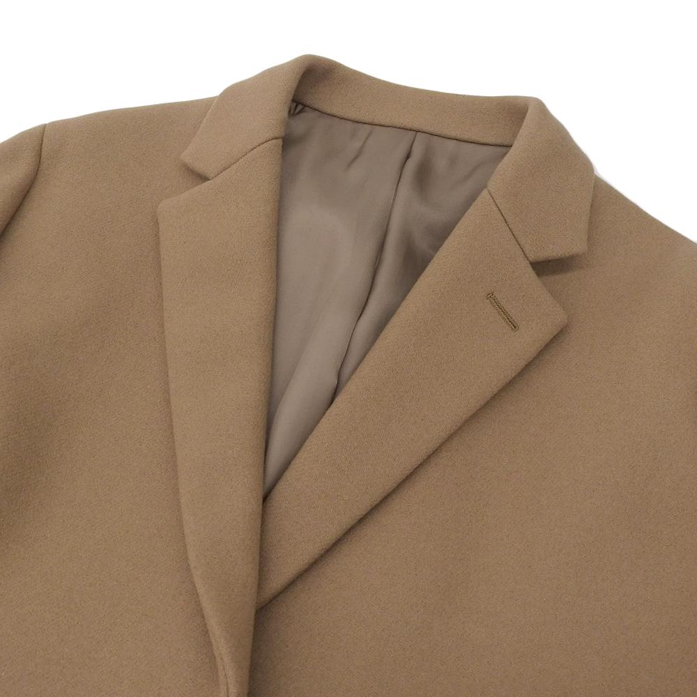 YLEVE Excellent Condition Wool Chesterfield Coat, Women's, Beige, Size 2, 168-8210055, Made In 2018 Coat 2 beigeUsed