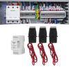 WiFi Eenrgy Meter with 3 CT Clamp Built In Relay 3 Phase 4 Wire KWh Power Electricity Monitoring Meter 90-250VAC