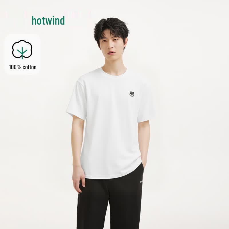 Hotwind Men s Graphic Short-Sleeve T-Shirt L