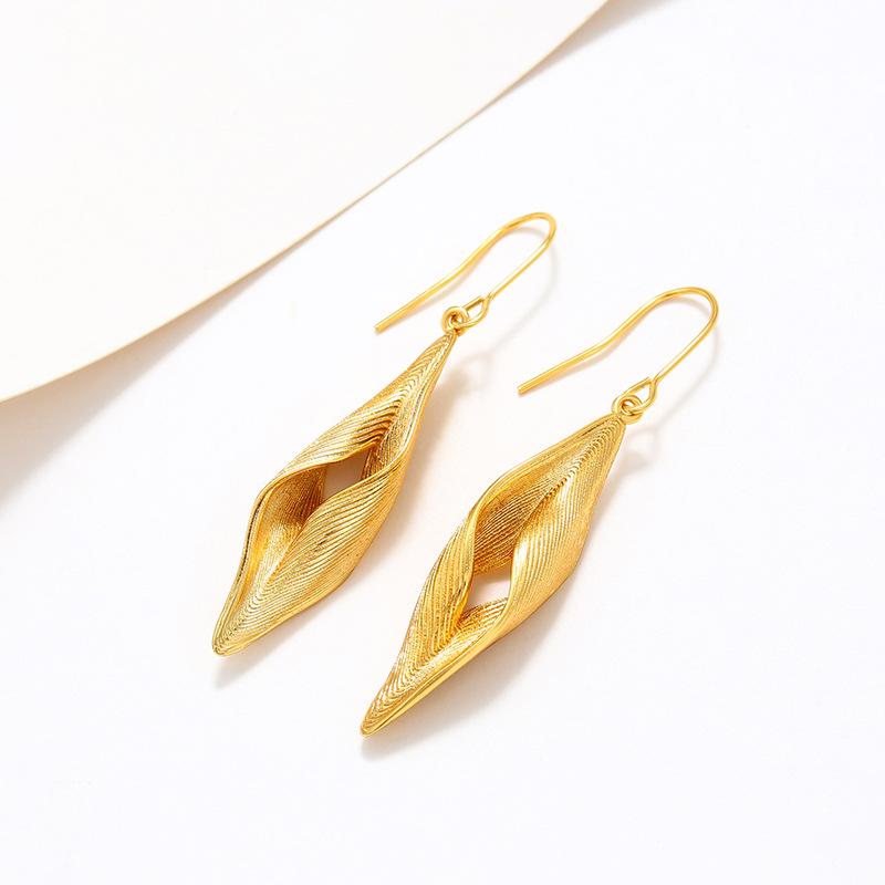 Personalized Stripe Linear Earrings