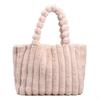 Autumn Winter New Collection Fashion Fur Velvet Bag Personality Simplicity Solid Color High Capacity Versatile Shoulder Bags