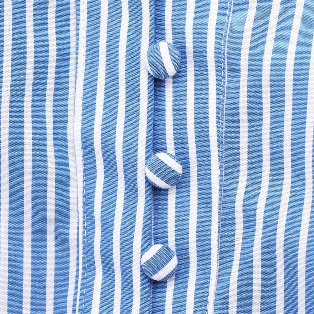 2025 Spring Women's Versatile Pleated Collar Cotton Shirt