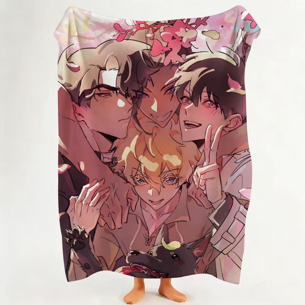 

Novel O Omniscient R Reader Flannel Blanket Suitable for Sofa Living Room Bedroom 75cmx90cm