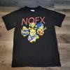 Summer Pure Cotton NOFX Rock Band Print T Shirt, Loose Y2K Unisex High Quality Fashion Short Sleeve Top Women And Men T Shirt