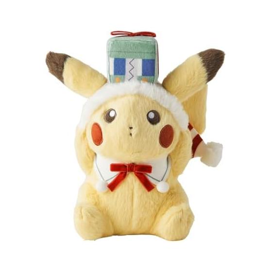 Pokemon Center Original Plush Toy Pokemon Holiday Blessings Pikachu