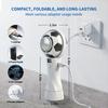 2026 model football handheld fan, cooling turbine, portable, small, neck-hanging, high-speed, cold compress, rechargeable fan