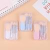 6Pcs Mini Travel Makeup Brushes Set Soft Concealer Brush Beauty Foundation Eye Shadow Tool Eyelash Brush Cosmetic Tools With Box