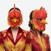 1PC Halloween Cock Mask Halloween Mask PU Foam Animal Mask Cos Props Carnival Mask
