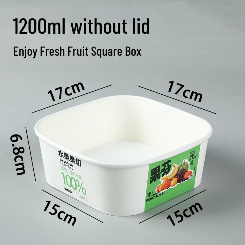 Yuduo Disposable Square Food Containers