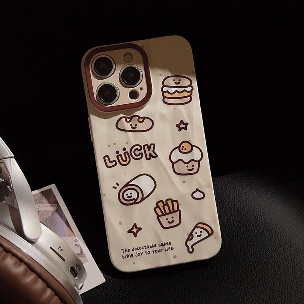 Cartoon Cute Bread Phone Case for iPhone 17, iPhone 17 Pro Max
