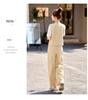 Summer 2025 Women's Age-Defying Three-Piece Set: Stylish Vest, Base Shirt, Wide-Leg Pants - RX9228
