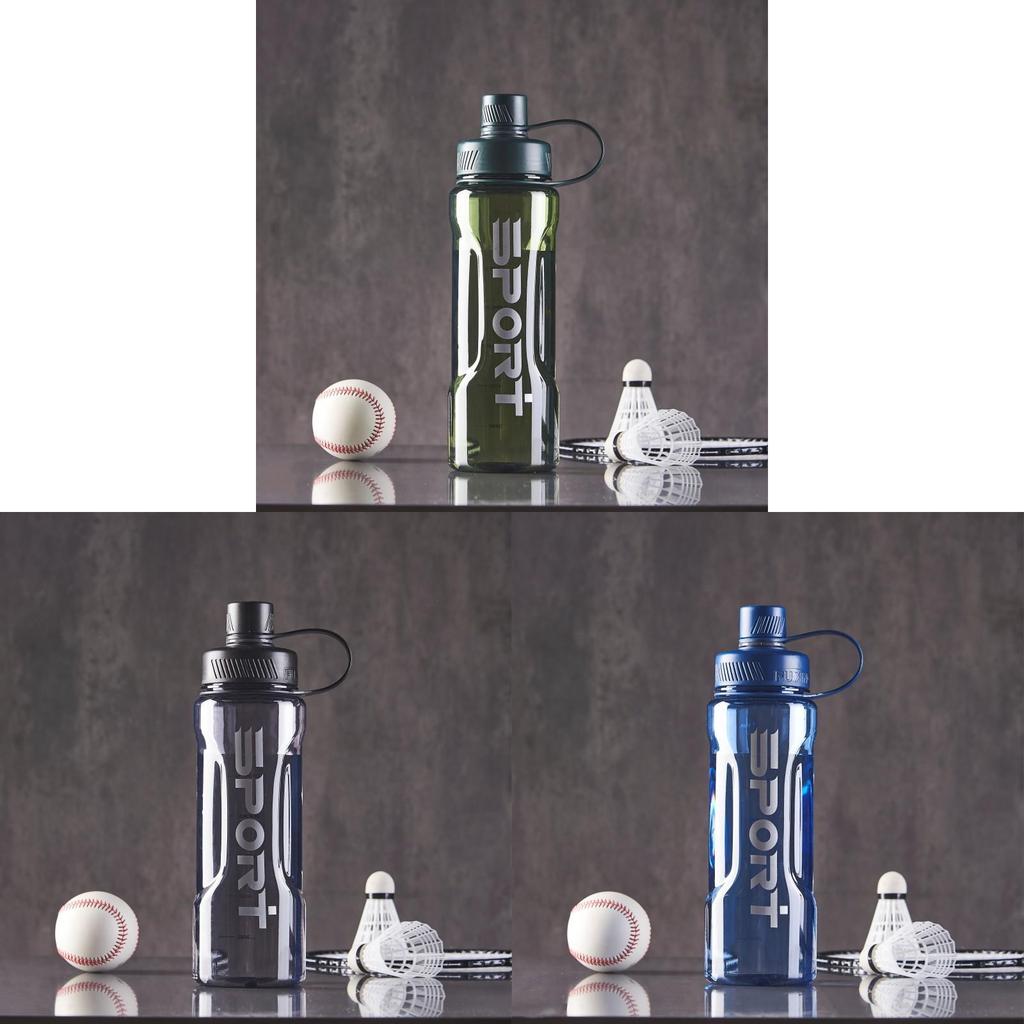 Large Capacity Sports Water Bottle With Drop Resistant Pc Material For Fitness Enthusiasts