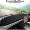 Dashboard Cover For Tesla Model 3 Model Y 2017-, Flannel Dash Cover With Silicone Anti-Slip, Accessories Interior For Tesla Model 3/Y 2017-