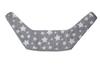 BABYHOPPER 360 Baby Carrier Printed Star CKBH00601 Bib/Grey [Drool Cover]