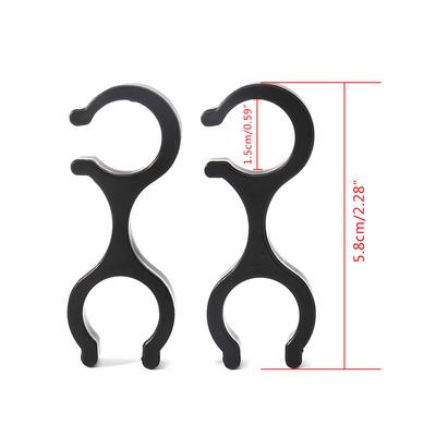 1 Coppia Clip per Bastoncini da Trekking Morsetto per Bastoncini da Trekking Fibbie per Bastoncini Doppi Connettori per Bastoncini Clip per Bastoncini da Trekking Connettori