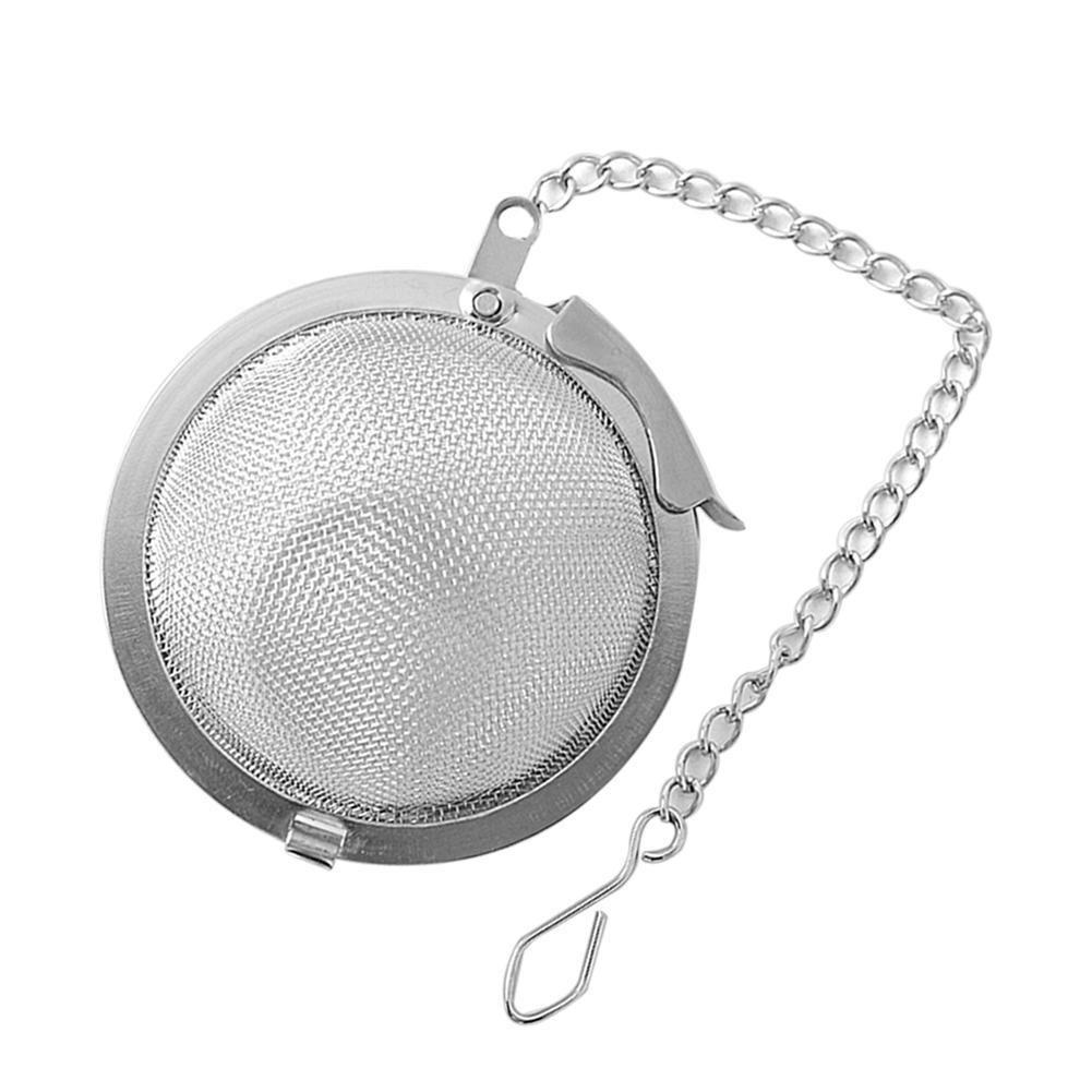 Gold Stainless Steel Tea Infuser Sphere Mesh Tea Strainer Herb Spice Filter Diffuser for Tea Pot Mug Teaware