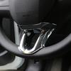For Peugeot 208 2008 2014 2015 2016 2017 2018 Steering Wheel Panel Sticker Decoration Cover Trim Interior Accessories
