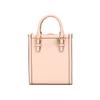 Tory Burch T Monogram Double T Logo Embossed Pattern Mini Tote Bag Women tote Blush 158515-652
