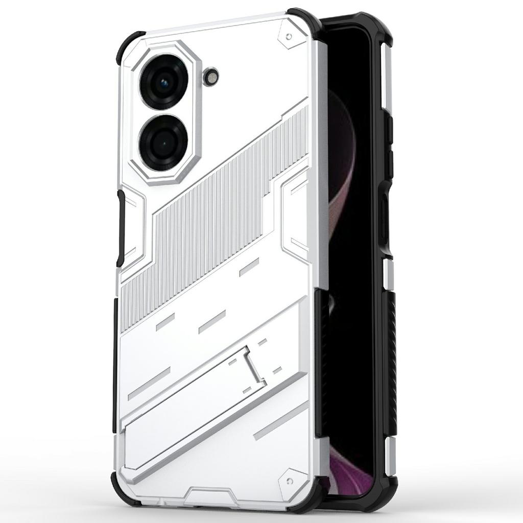 For Xiaomi Redmi A5 4G (171.7mm)/Poco C71 4G Case PC + TPU Shockproof Phone Cover with Kickstand