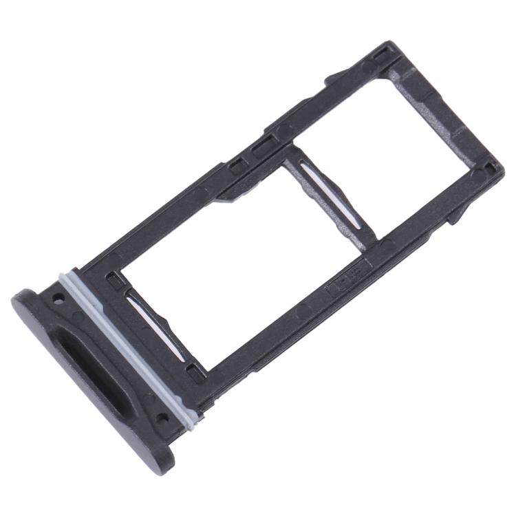Per Samsung Galaxy Tab Active3 8.0 SM-T570/T575 Vasso Originale per Scheda SIM + Vasso per Scheda Micro SD (Nero)