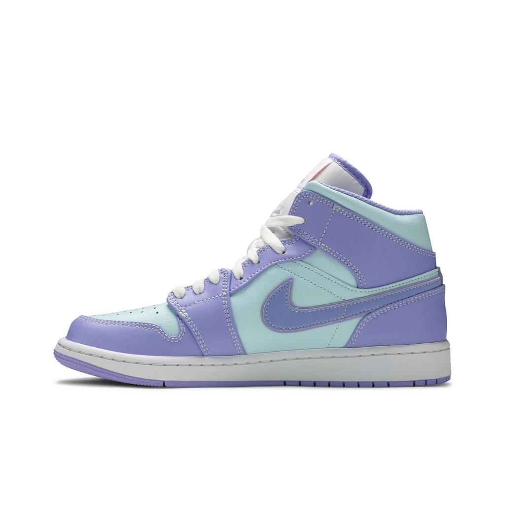 Air Jordan 1 Mid 'Purple Pulse' (Unisex) Purple Pulse / Arctic Punch / Glacier Blue Vintage Basketball Shoes 554724 500
