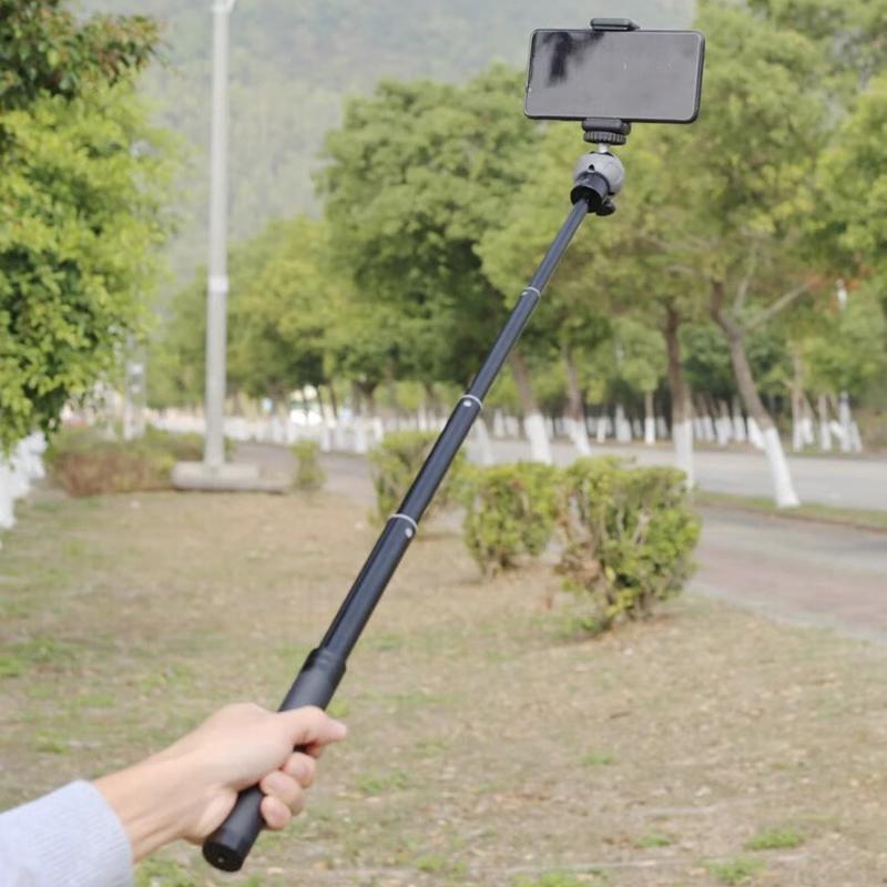 73Cm Selfie Stick Portable Adjustable Extension Rod Pole For Action Camera Microphone Stand Camera Stick Monopod