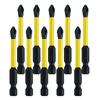 10Pcs 65mm Magnetic Screwdriver Bits Set for Electric Driver Power Tools Parts