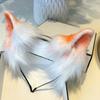 Flexible Cosplay Ears Hair Hoop Gradient Color Handmade Animal Headband  Festival Gifting
