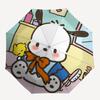 1pc Sanrio Characters Automatic Opening/Closing Umbrella with Foldable Design, Iron Frame, Outdoor Use, Festival Gift for Fans, Travelers, Daily Use.Z