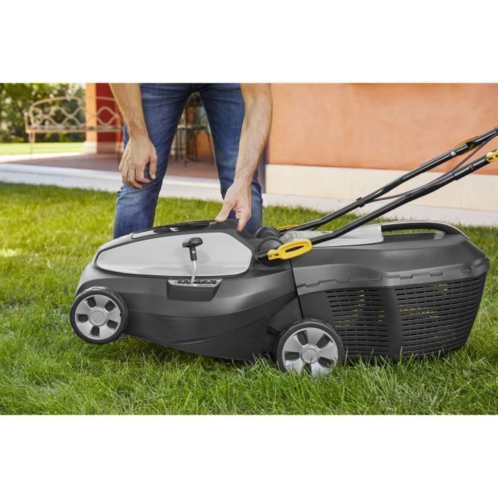 Tondeuse à batterie - alpina al1 3820 li kit - 38 cm - 2 batteries 20v 4ah inclus - jusqu'à 350 m²