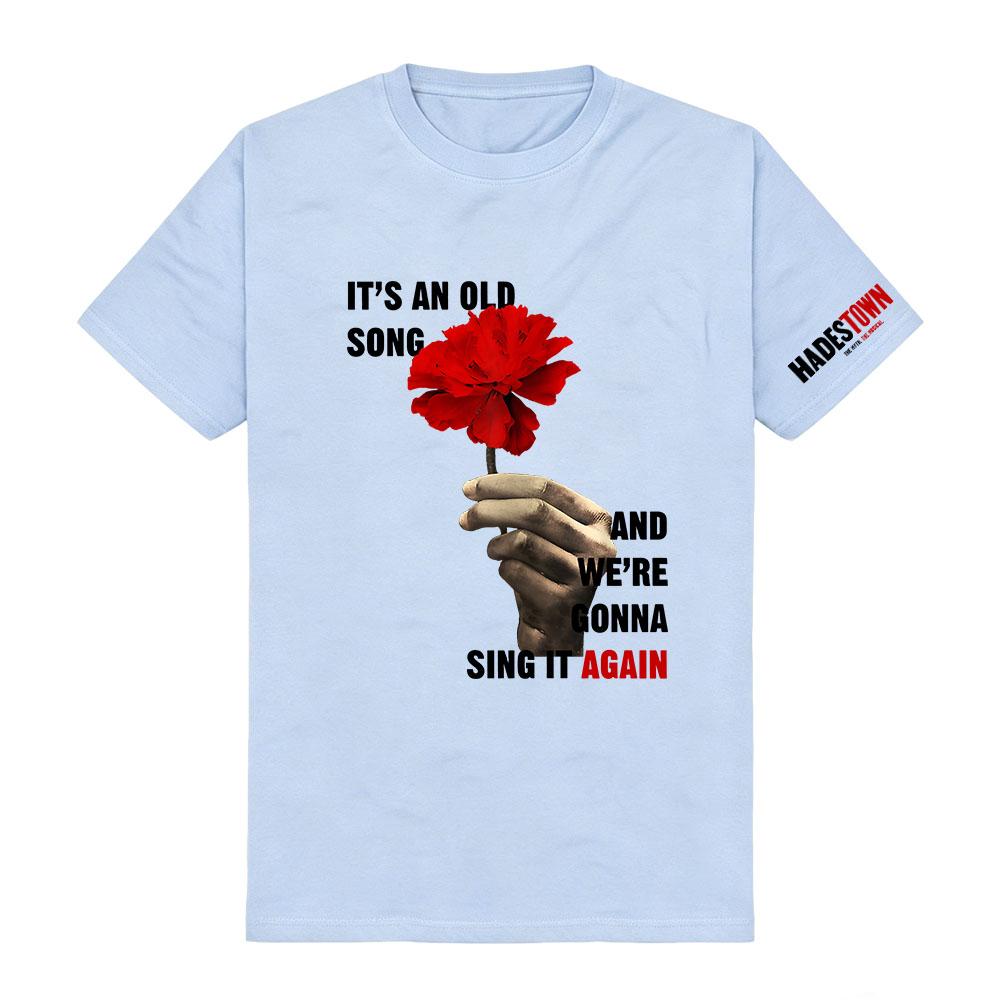 Unisex Streetwear Hadestown: Muzyczne Koszulki Z Krótkim Rękawem Bawełniane Modne T-shirty Z Okrągłym Dekoltem Codzienne Letnie Miękkie Damskie Koszulki