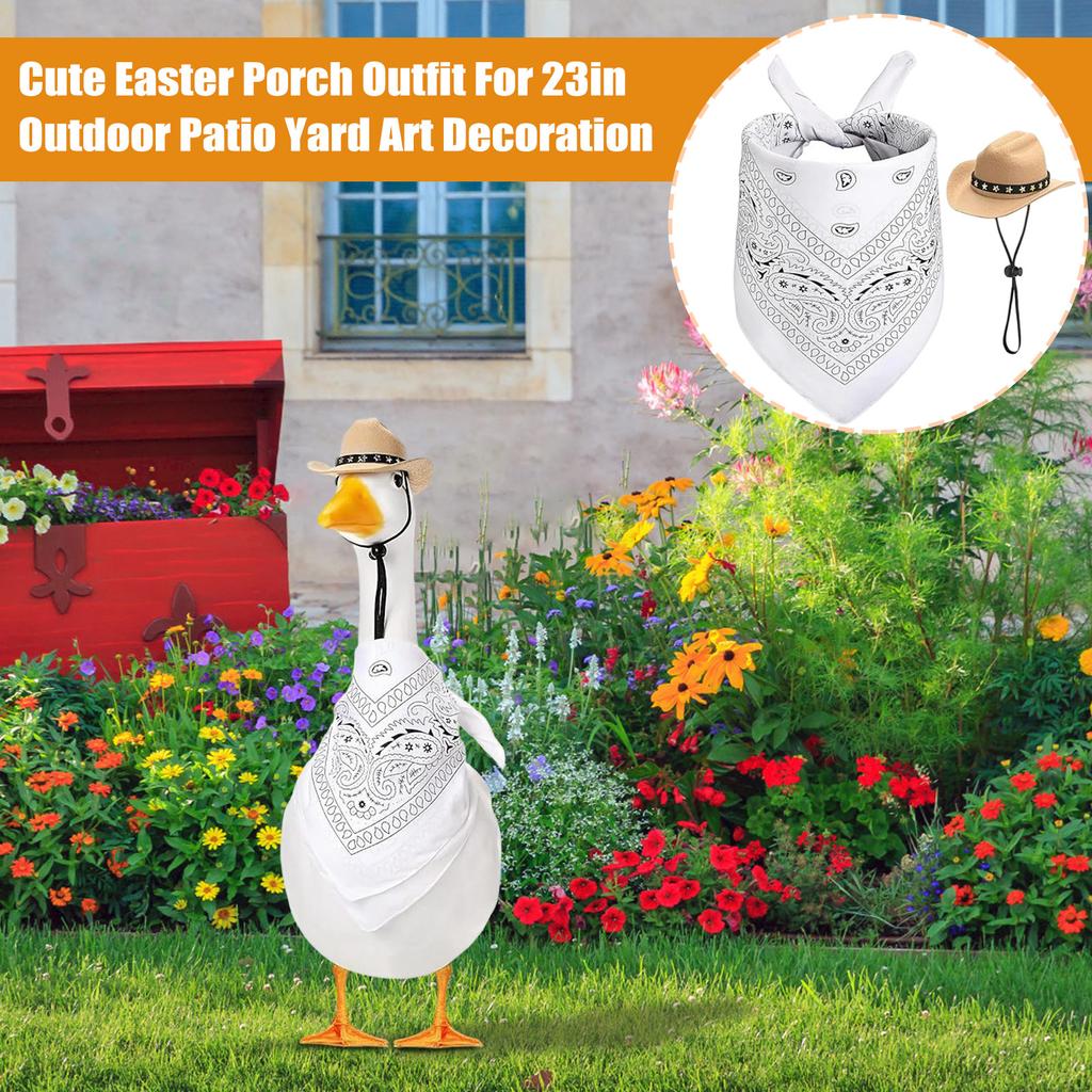 Outfit Cute Easter Porch Outfit For 23in Outdoor Patio Yard Art Decoration