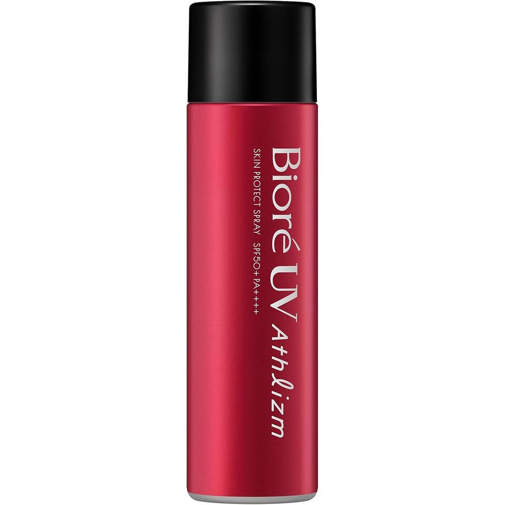 Biore UV Athlizm Skin Protect Spray Sunscreen 90g A UV spray that withstands harsh environments of and SPF50+ / PA++++ transparent, close-fitting 40℃