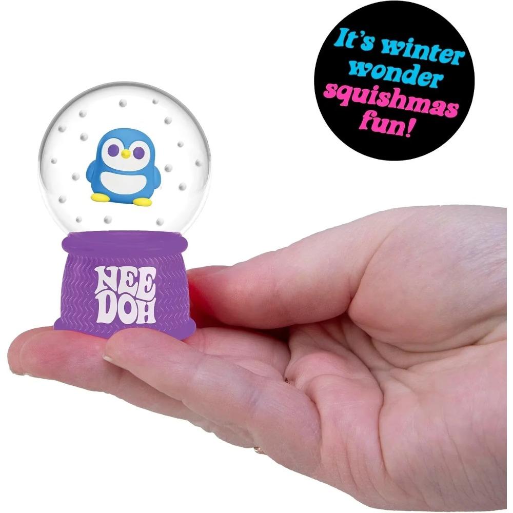 New Product NeeDoh Squish Flow Snow Globe Crunch Crunch Stress Relief Toy Squeeze Toy Nice Cube Sensory Toy for Adults Gifts