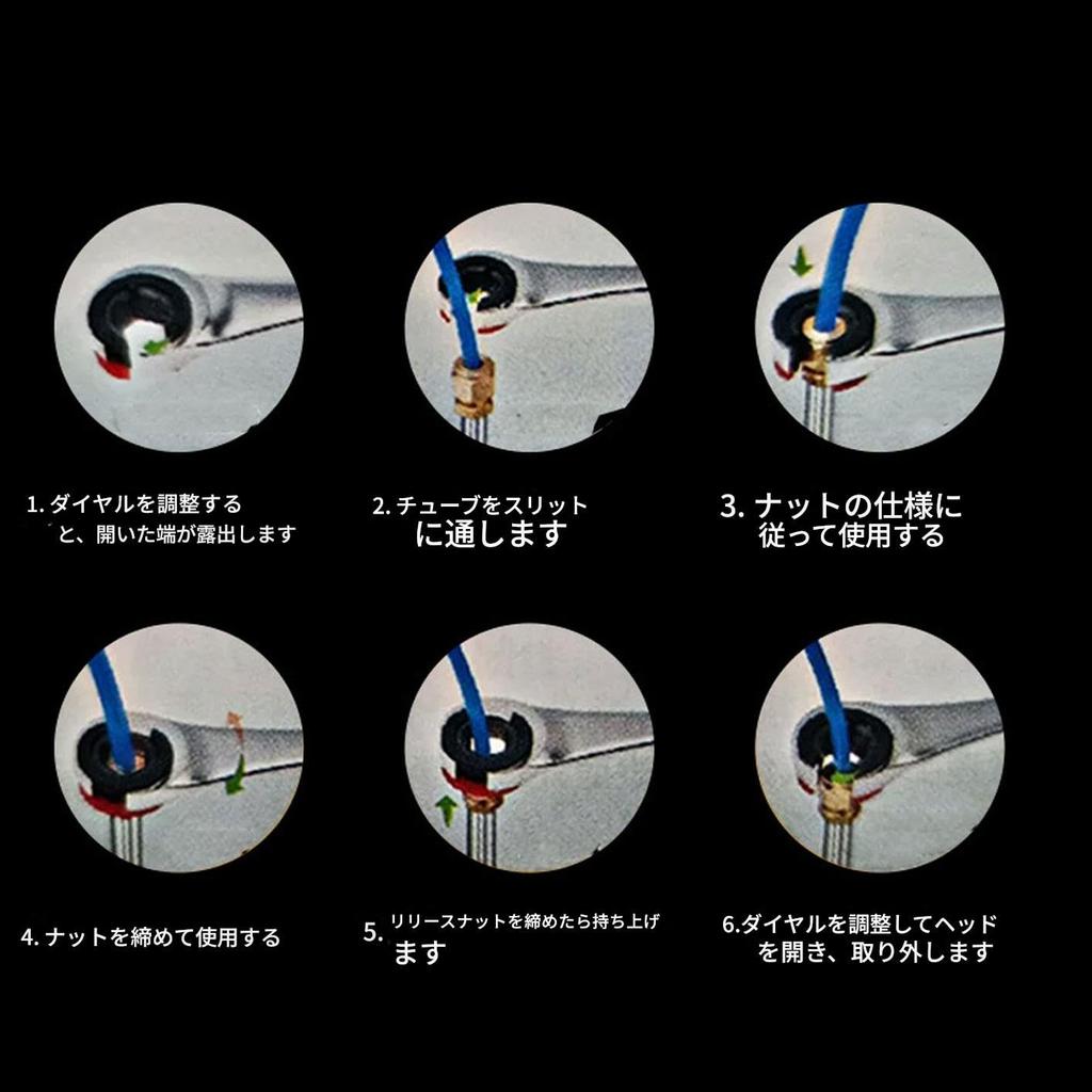 Flexible Head Gear Wrench 17mm Flare Nut Flex Gear Wrench Flex Head Ratchet Combination Wrench for Fuel, Brake, Air Conditioning Pipe Nuts, Opening De