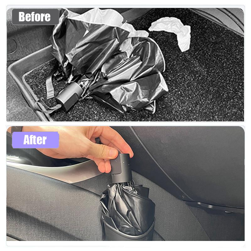 For BYD Dolphin  2024 Car umbrella storage bucket Car storage box trash can Automotive interior modification