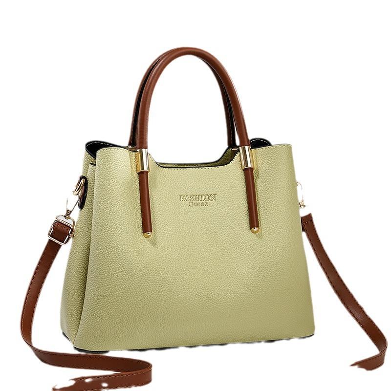 Women's Bag Large Capacity Handbag Women's Bag New Style Ladies Bag Textured Shoulder Large Bag