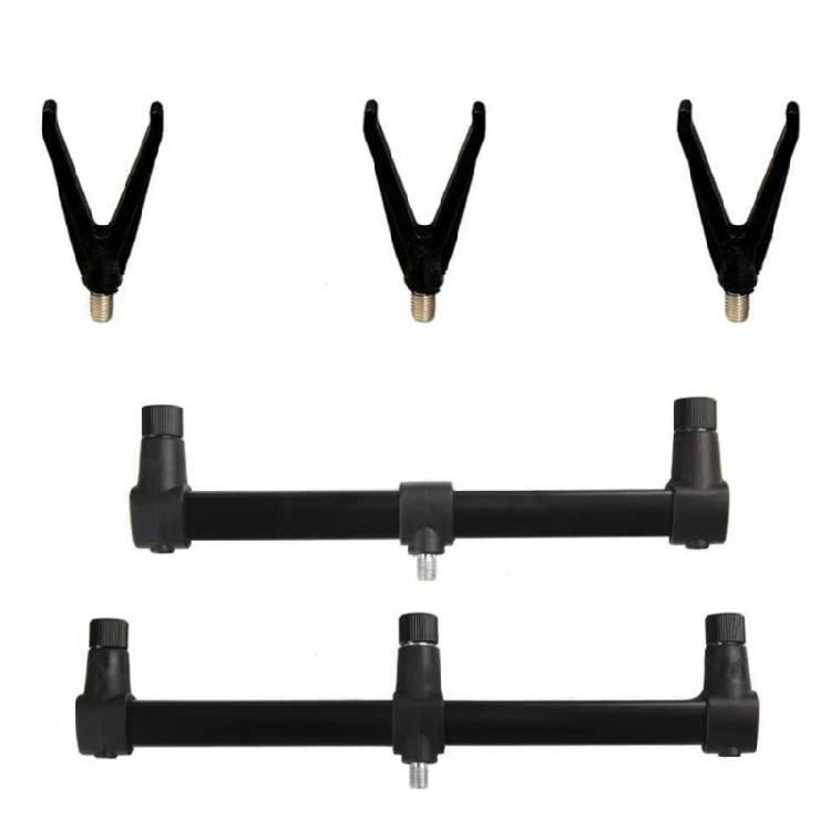 Rotating Double Position Fishing Poles Base Holder High Strength Aluminum Ergonomic Clamps System For Enthusiasts